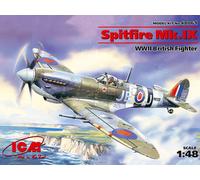 ICM Kit de maquette Spitfire Mk.Ix 1:48 – chasseur britannique de la Seconde Guerre mondiale ICM48061