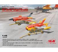 ICM 48399 MAQUETTE US AERIAL TARGET DRONS 1/48