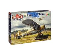 1:48 Italeri Fiat Cr.42 Falco Battle Of Britain Airplane 1939 Kit IT2801 Modelli