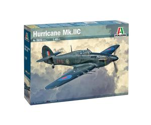 1:48 ITALERI Hawker Hurricane Mkiic Military Airplane 1941 Kit IT2828