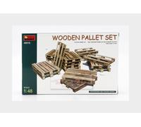 1:48 MINIART Accessories Wooden1950 Pallet Set Kit MA49016