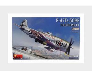 1:48 MINIART Dragon Wings P-47D-30 Thunderbolt Airplane Milit.1942 Kit MA48023