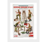 1:48 MINIART Figures German Ground Staff North Africa Kit MA49020