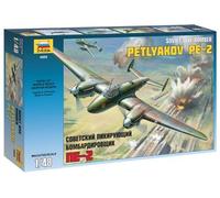 Zvezda 500784809-1 : 48 Petliakov PE 2