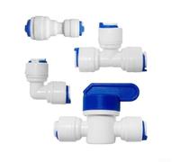 1/4in RO Float Valve Kit Push Connect Auto Fill