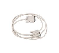 1,4M RS232 DB9 9 broches male a video VGA Cable adaptateur male 15 broches gris clair
