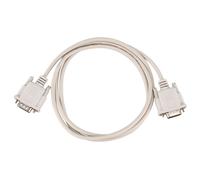 1,4M RS232 DB9 9 broches male a video VGA Cable adaptateur male 15 broches gris clair