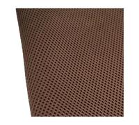 1.4m x 0.5m Speaker Grill Cloth - Premium Polyester Mesh Fabric, Protective Replacement Cover for Home Audio, Stereo & Speaker Repair Parts(Brown)