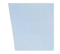 1.4m x 0.5m Speaker Grill Cloth - Premium Polyester Mesh Fabric, Protective Replacement Cover for Home Audio, Stereo & Speaker Repair Parts(Light Blue)