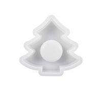 1/4Pcs Flocon de Neige Moules Cristal Flocon de Neige Chandelier Résine Moule Tealight Titulaire Époxy Moule Artisanat Patchs Noël Ciments Moules