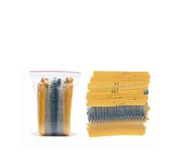 1/4W five color ring resistor, 1% precision metal film resistor package, 30 common resistance values, 10 each, a total of 300pcs NWPNLXEA