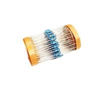 1/4W resistor set diy electron kit,0.25W Metal film Resistors set Car repair resistor 2 ohm 2.2 ohm 2.4 ohm 2.7 ohm 3 ohm BIANMTSW(2K -100pcs)
