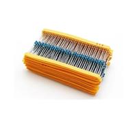 1/4W resistors 0.25W 1% 30 values Metal Film Resistor Kit 10R-1M DIY colored ring Resistor Pack BIANMTSW(600pcs With box)