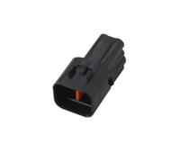 1/5/10/20/50/set de 4 broches en plastique électrique bloc de câblage foncé auto étanche mâle connecteur femelle mâle avec joint terminal caoutchouc (couleur : 4p mal, taille : 20 SETS_4P )