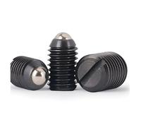 1/5/10/20 pièces M4 M5 M6 M8 M10 M12 12.9 niveau fendu ressort boule plongeur Grub Point ensemble vis boulon(1pcs,M10x16)