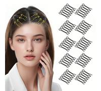 1/5/10/20 pièces Pinces à cheveux en forme de U, Peignes de coiffage invisibles, Outils de coiffage de soutien pour franges mini, Pinces à cheveux décoratives pour fixer les cheveux cassés, Pinces de 