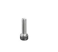 1/5/10 pièces M3 M4 M5 M6 M8 M10 acier inoxydable 304 vis hexagonales à dents fines tête de tasse cylindrique boulons(40mm,M6x0.75(5pcs))