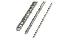 1/5/10 pièces vis à tige filetée complète en acier inoxydable boulon sans tête goujon fileté(1pcs,M3x500)