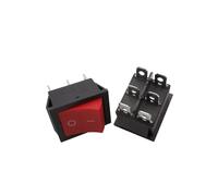 1/5/10Pcs KCD4 Rocker Switch 4/6 Pin ON/OFF Electrical Equipment Push Button Power Switch AC 16A 250V / 20A 125V NWPNLXEA(6,10Pcs)