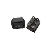 1/5/10Pcs KCD4 Rocker Switch 4/6 Pin ON/OFF Electrical Equipment Push Button Power Switch AC 16A 250V / 20A 125V NWPNLXEA(A,10Pcs)
