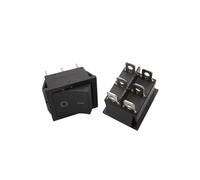 1/5/10Pcs KCD4 Rocker Switch 4/6 Pin ON/OFF Electrical Equipment Push Button Power Switch AC 16A 250V / 20A 125V NWPNLXEA(2P,10Pcs)