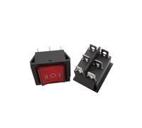 1/5/10Pcs KCD4 Rocker Switch 4/6 Pin ON/OFF Electrical Equipment Push Button Power Switch AC 16A 250V / 20A 125V NWPNLXEA(3,10Pcs)