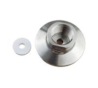 1.5" & 2" Tri Clamp To M14x1.5 / M20x1.5 Female Adapter - 304 Stainless Steel Sanitary Fitting For Pressure Gauge, Homebrew Beer, Wine(TC 50.5mm,M20 X 1.5)