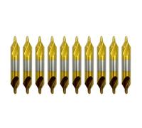 1.5-6mm Titanium Coated Center Drill Bit for Stainless Steel Metal Drilling CNC Lathe