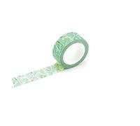 1.5 cm de large fleurs luxuriantes Washi Tape Bande Adhésive DIY Scrapbooking autocollant étiquette Masking Tape Vers la rosée Creative and UtileDurabilité