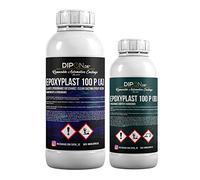 1,5 kg Résine époxy 2 K EP Bois Verre Transparent Résine à laminer Cellpack - Résine époxy pour table de sol GFK Terra Aquarium Formes Design UV Stable