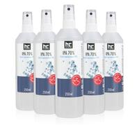 1,5 l alcool isopropylique 70% en flacon vaporisateur (6 x 250 ml)