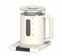1,5 L de bouilloire multifonctionnelle et de ragoût de ragoût, 11 niveaux de réglage de la température et rendez-vous intelligent 24h / 24, double isolation, pour le thé, lait chaud, cuire la bouillie