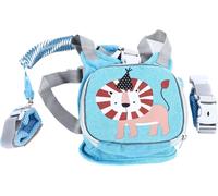 1,5 m 2 en 1 Ligne de sécurité sac à dos enfants pour éviter de perdre des enfants Lien de ceinture pour l'extérieur Bleu