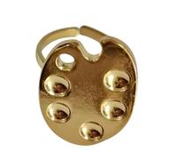 1/5 Pcs Petite Palette Nail Art Nail Art Couleur Anneaux de Manucure Facile à Nettoyer Fournitures de Manucure