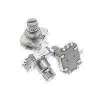 1~5 pièces EC11 codeur rotatif commutateur de Code avec bouton-poussoir 10MM 30 positions 360 degrés Rotation infinie SMD 5 broches arbre prune(1PCS)