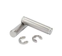 1-5 pièces M3-M12 acier inoxydable 304 goupilles de centrage cannelées avec anneaux de retenue, M12x85mm(1pc)