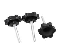 1/5 pièces M4 M5 M6 M8 M10 M12 Vis à main poignée en plastique, vis forme d'étoile(35mm,M5 5pcs)