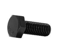 1-5 pièces M8 M10 M2 GB5783 DIN933 noir 304 acier inoxydable externe hexagonal extérieur tête hexagonale vis boulon filetage longueur 16-100mm(21pc M12x45mm)