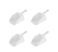 1/5 pièces machine à glace épaissie grande en plastique for magasin de thé au lait, pelle spéciale for aliments et riz pour bar, fête, buffet, cuisine(Medium 4pcs)