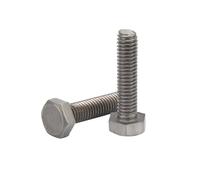 1/5 pièces métrique M2.5 M3 M4 M5 M6 M8 M10 M12 M14 M16 titane pur TA2 externe extérieur hexagonale vis à tête hexagonale longueur du boulon 5~100mm(75mm,5pcs M3)