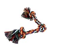 1/5 pièces pour chiens et chiots en corde de coton à mâcher interactif durable tressé nettoyage molaire des dents molaires pour petits chiens (1 pièce couleur aléatoire)