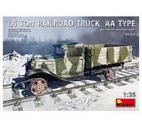1,5 Ton Railroad Truck Aa Type - 1:35e - Miniart G