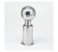 1.5" Tri clamp 304 Stainless Steel Rotary Spray Ball 50.5mm Ferrule O/D Clamp CIP Tank Cleaning