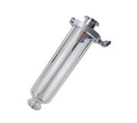 1.5" Tri Clamp Sanitary Filter - 304 Stainless Steel Straight Filter with 100/150 Mesh Screen for Homebrew, Beer, Wine(150 mesh,1-1/2 inch)