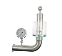 1.5'' Tri Clamp Spunding Valve with Pressure Guage Pressure Valve With Pressure Gauge Fermenter Air Release Bung