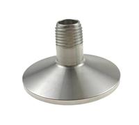 1.5" Tri Clamp to 1/4" Male NPT Threaded Adapter SS304 Stainless Steel YZWRWRMKTB