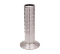 1.5" Tri Clamp x 1"(25.4mm) Hose Barb 50.5mm OD 4"(101.6mm) 304 Stainless Steel
