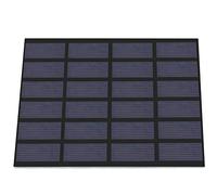 1,5 W 6V Mini Polysilicon Solar Pannet Pet Linationd Batch Battery Chargeur Battery for Outdoor