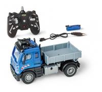 Carson 1:50 Nano City Kipper 2,4 GHz - Voiture télécommandée, véhicule radiocommandé, durée de Conduite 40 Min, Jouet pour Enfants, véhicule de Construction, Voiture de contrôle à Distance