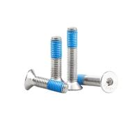 1-50 pièces M2.5/M3/M4/M5/M6/M8/M10/M12/M16 acier inoxydable 304 vis à tête enfoncée et douille hexagonale avec colle anti-dérapante, M12x150mm